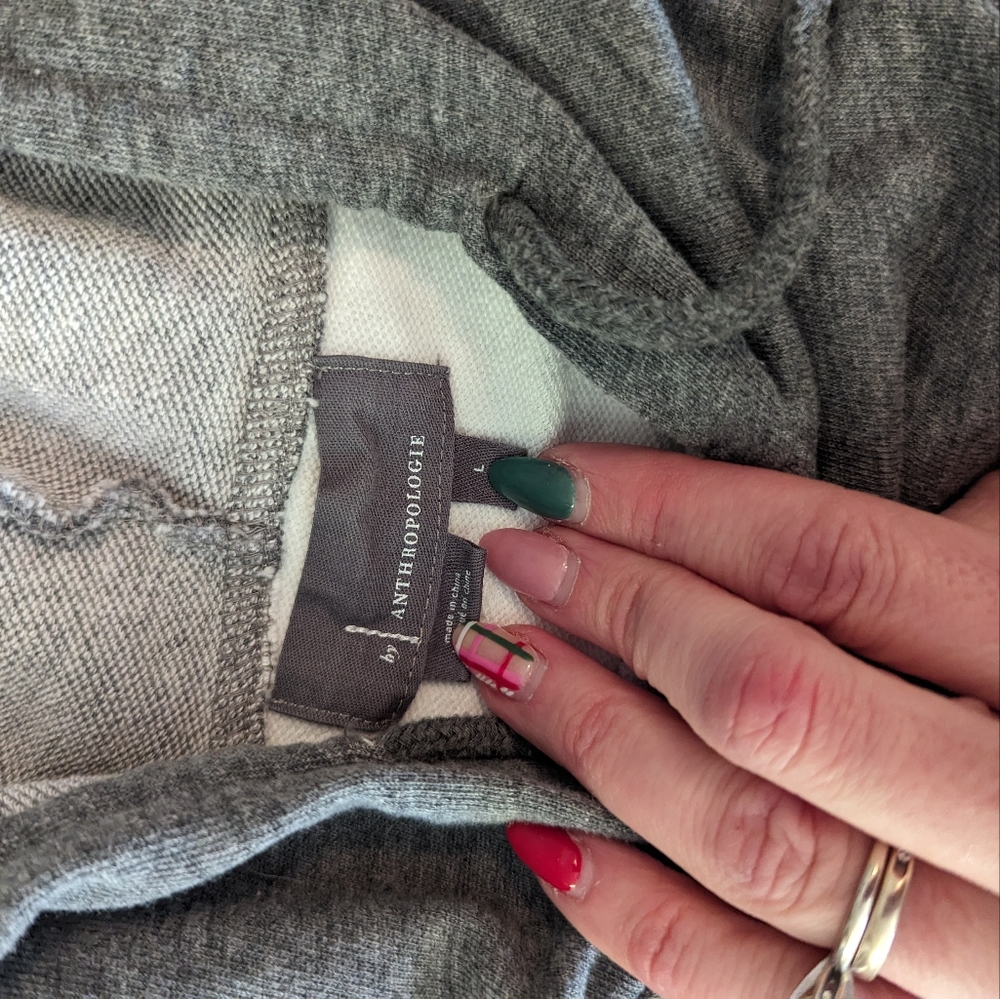 Anthropologie Cropped Hoodie